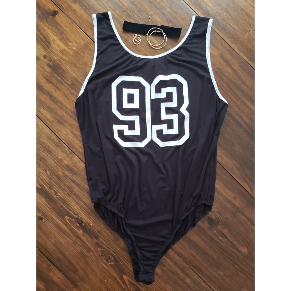 ☀️Plus Size 93 Graphic Bodysuit